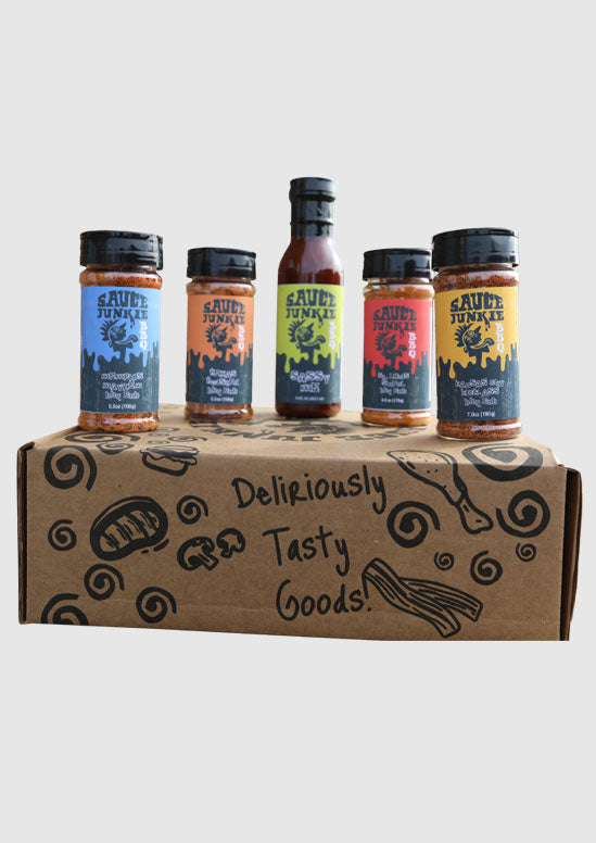 Spice It Up BBQ Sauce Gift Box - Sauce Junkie